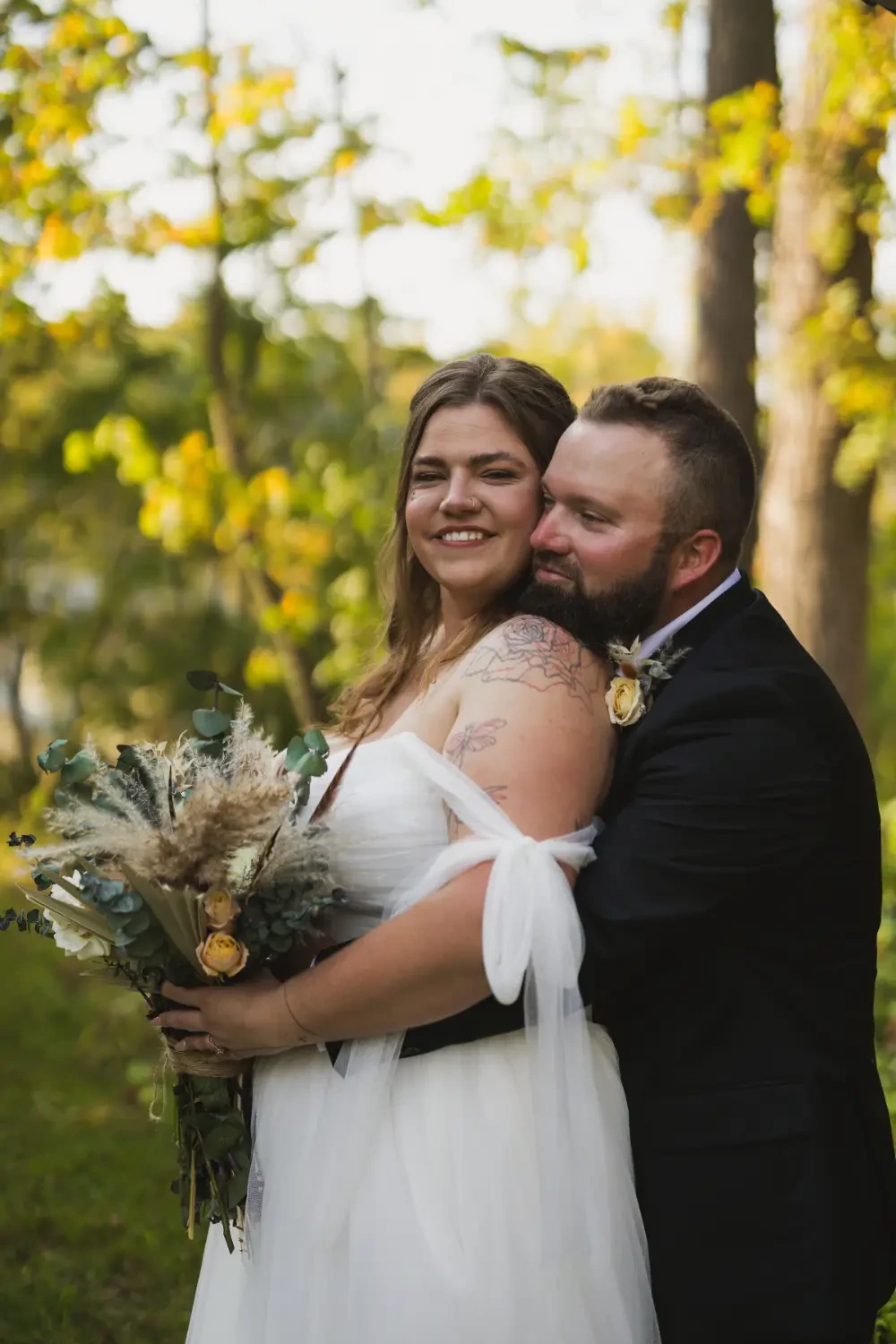 Alysa and Benjamin wedding photo