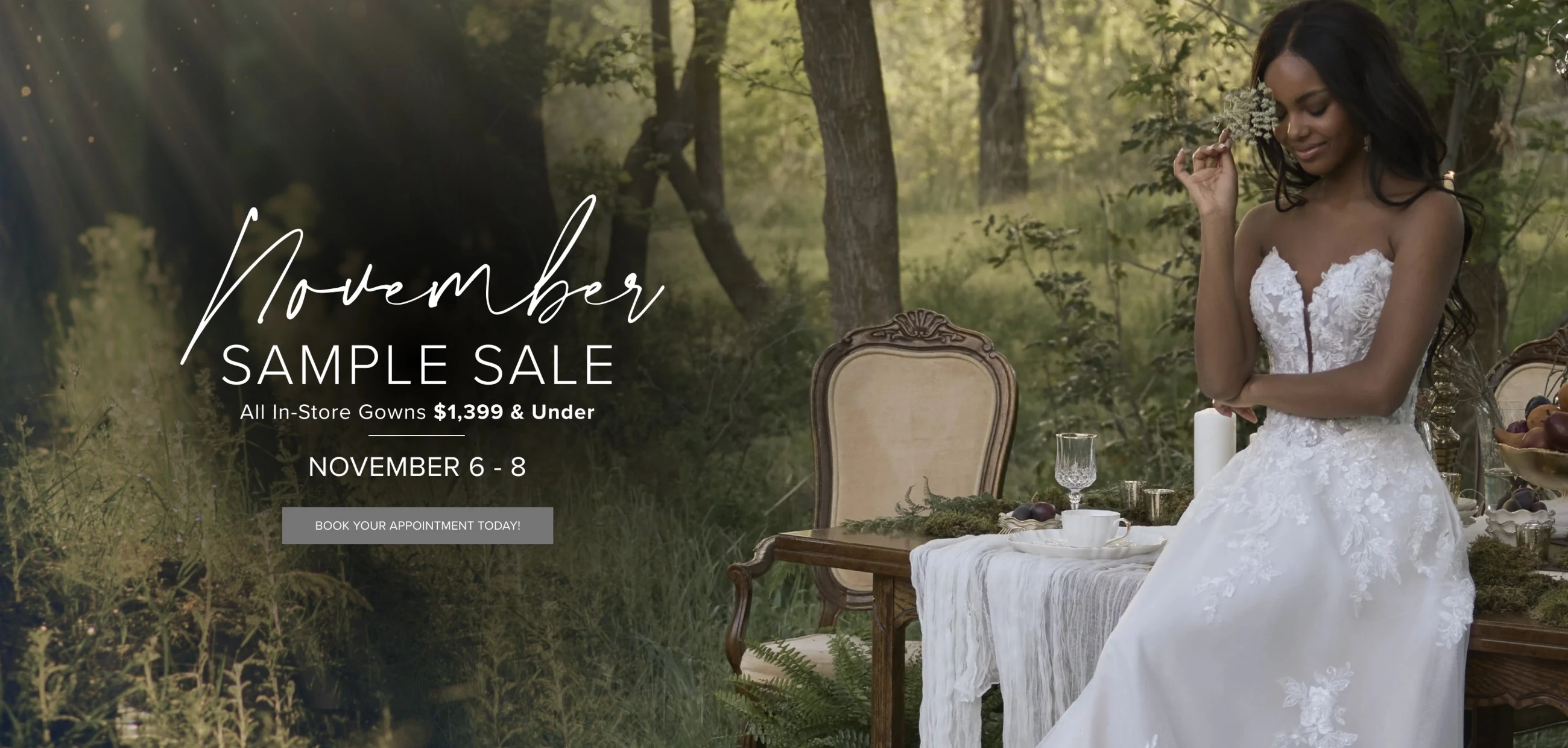 November Sample Sale